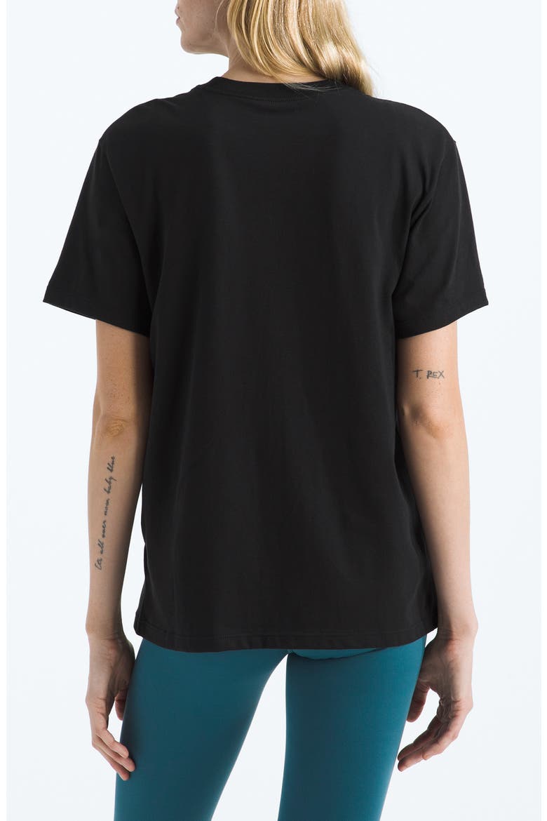 Evolution Simple Dome Relaxed Cotton T-Shirt, Alternate, color, TNF BLACK