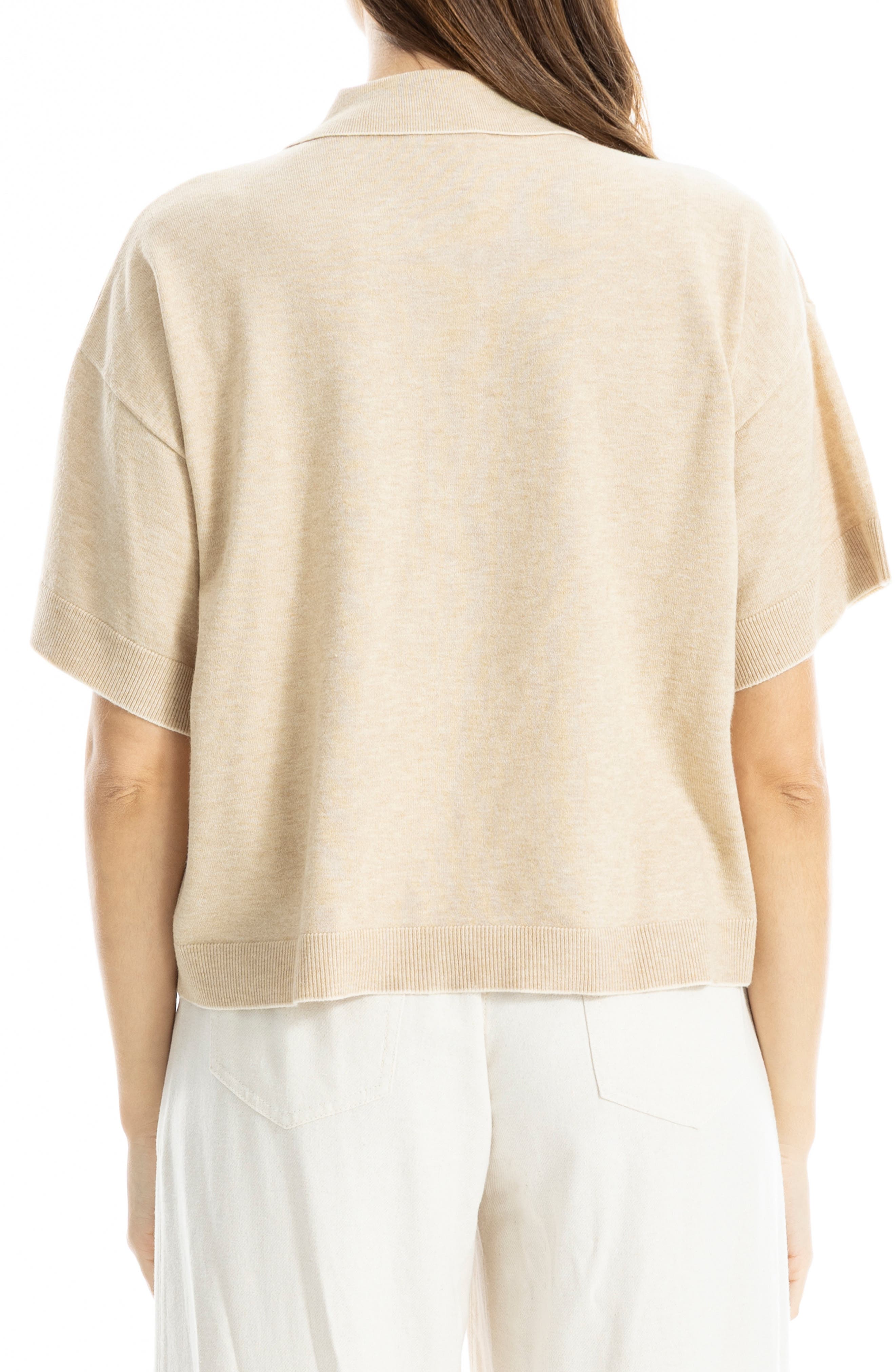 Boxy Polo Sweater - image 4