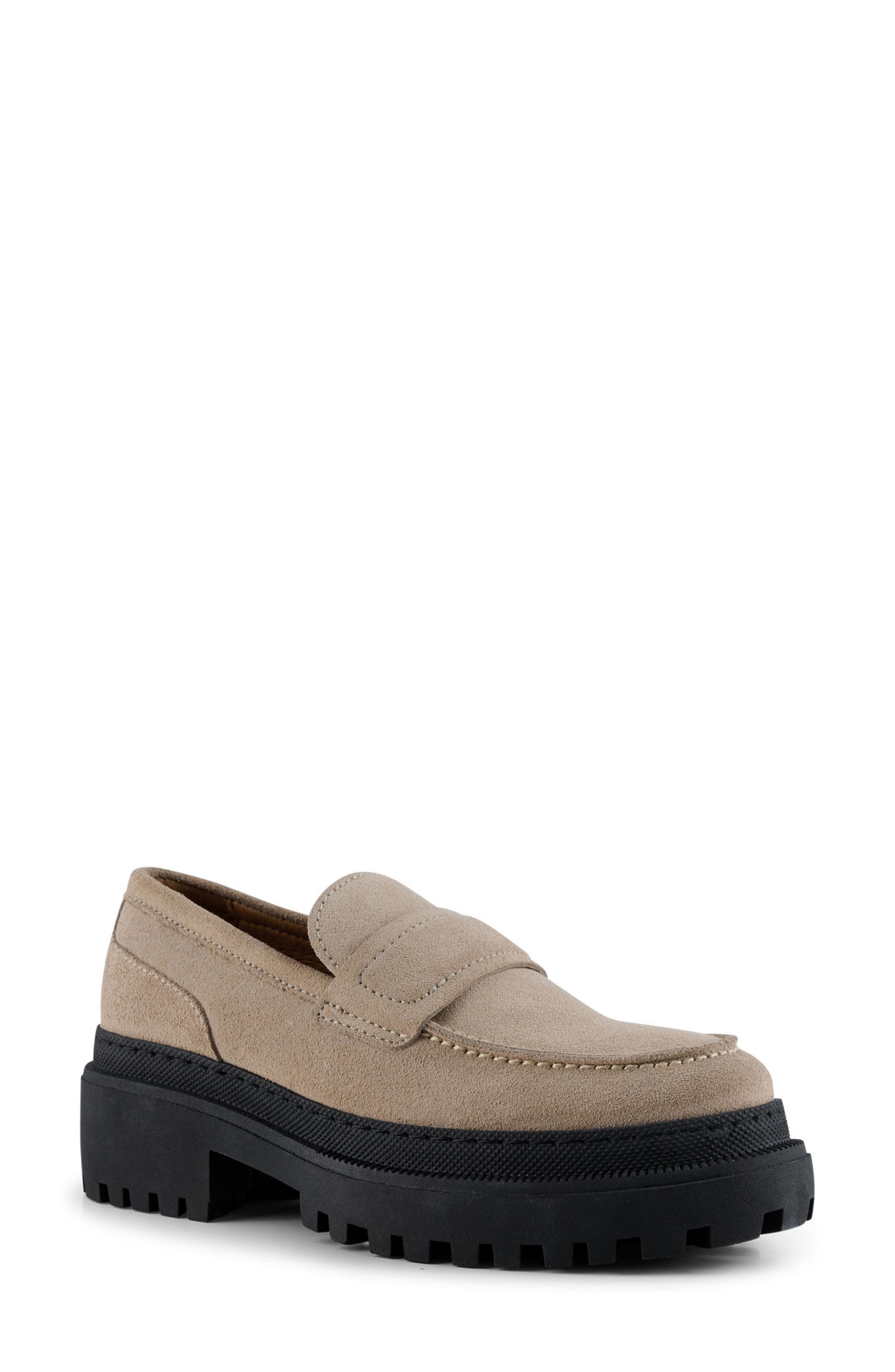 Shoe The Bear Iona Suede Saddle Loafer, Main, color, 