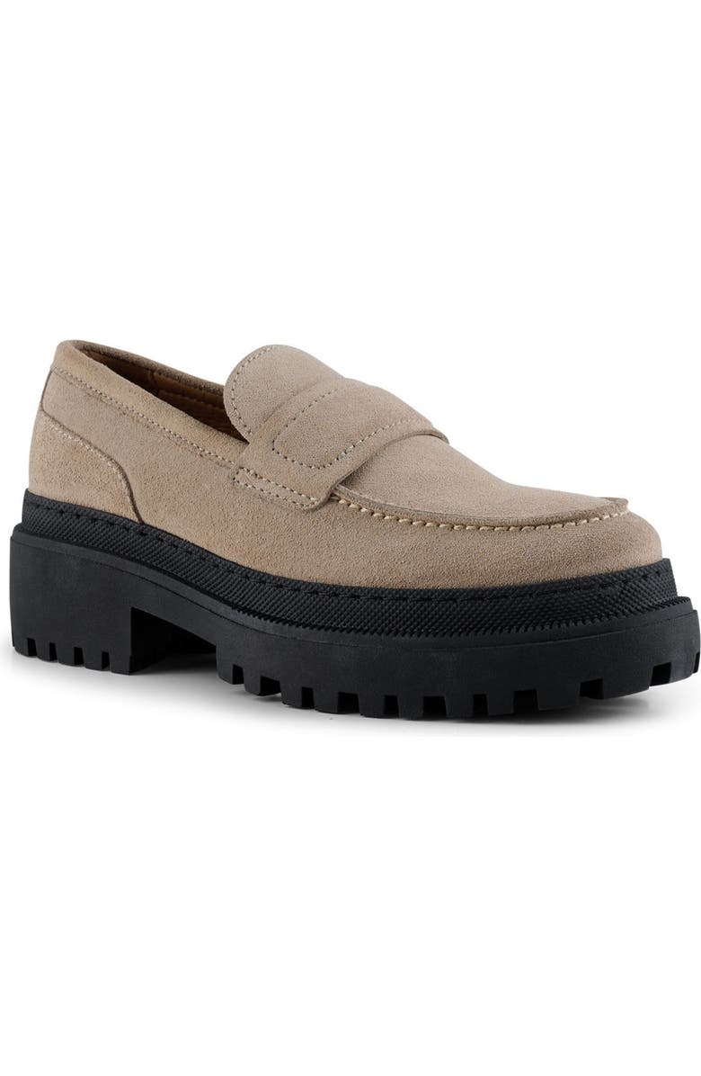 Shoe The Bear Iona Suede Saddle Loafer, Main, color,