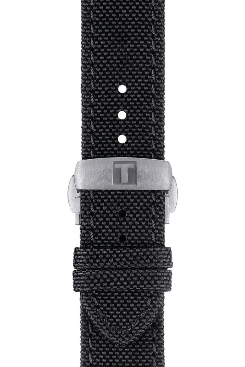 21mm Anthracite Fabric Watch Strap, Alternate, color, ANTHRACITE