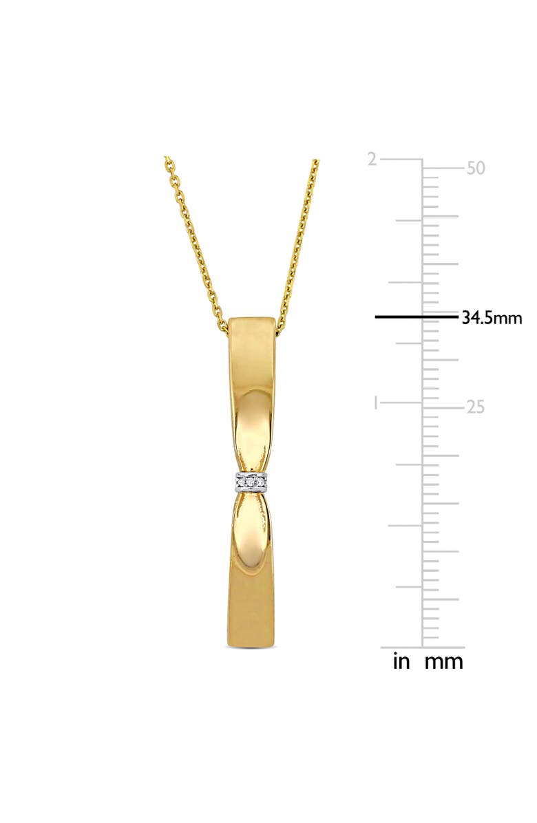 Julianna B. Diamond Accent Pendant Necklace 14k Gold, Alternate, color, Yellow Gold