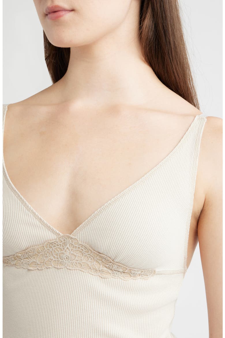 Made You Blush Rib Lounge Tank, Alternate, color, OAT MILK