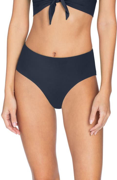 Ava High Waist Bikini Bottoms