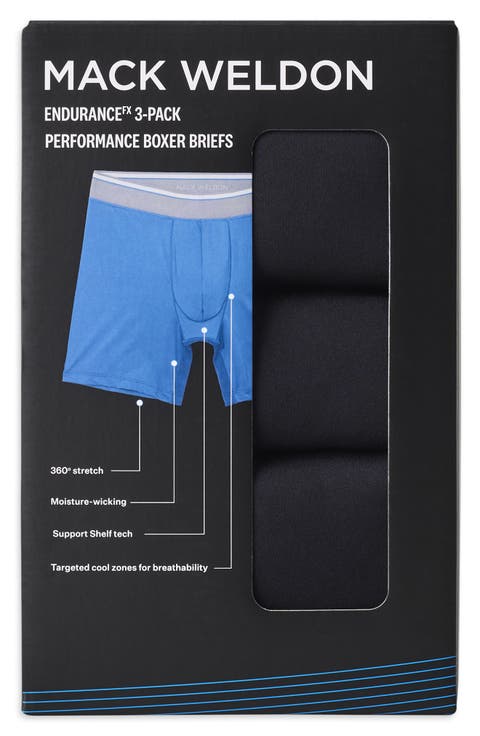 3-Pack Endurance FX Boxer Briefs