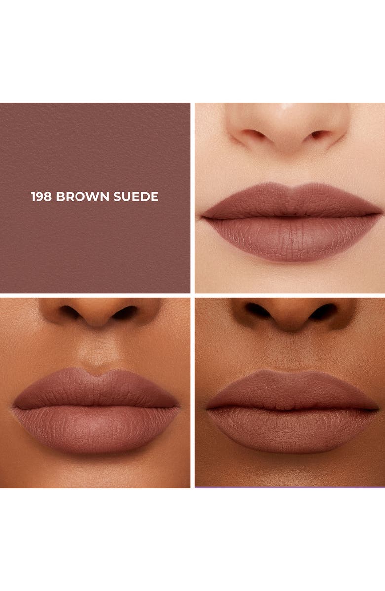 Laura Mercier Caviar Smoothing Matte Lipstick, Alternate, color, 198 Brown Suede
