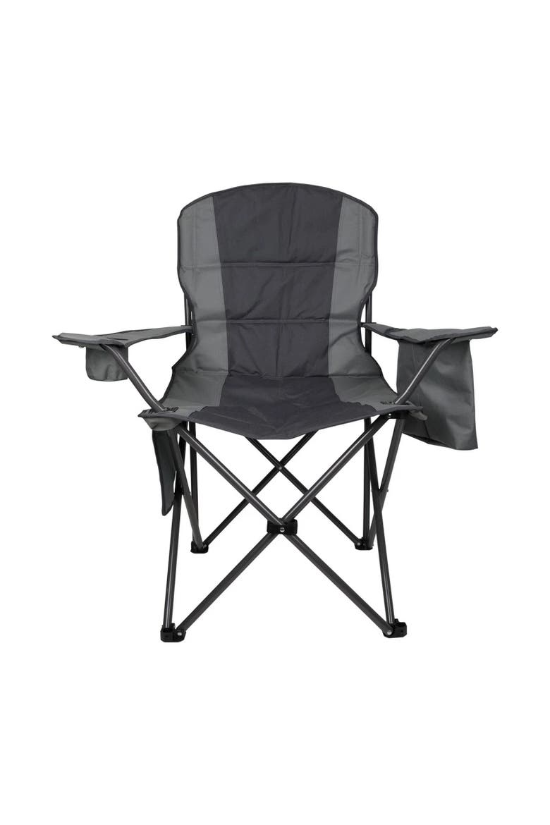 Deluxe King Camping Chair, Alternate, color, Gray and Gray