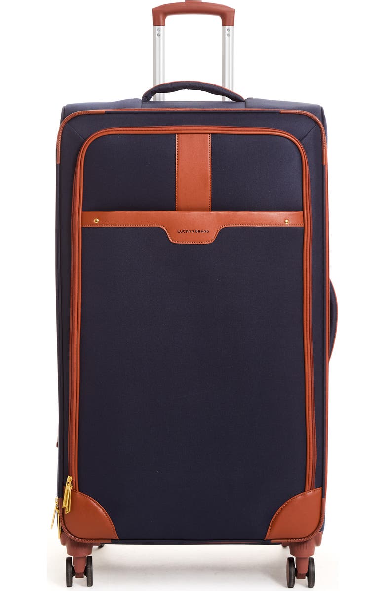 Lucky Brand Mason 32-Inch Spinner Luggage, Main, color, Navy