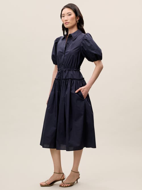 REBECCA TAYLOR REBECCA TAYLOR POPLIN SHIRT DRESS