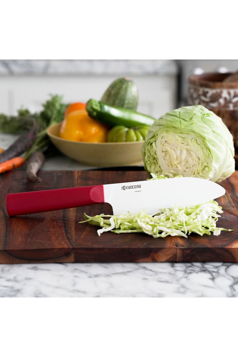 INNOVATIONwhite® 3 Piece Ceramic Knife Set, Alternate, color, Red
