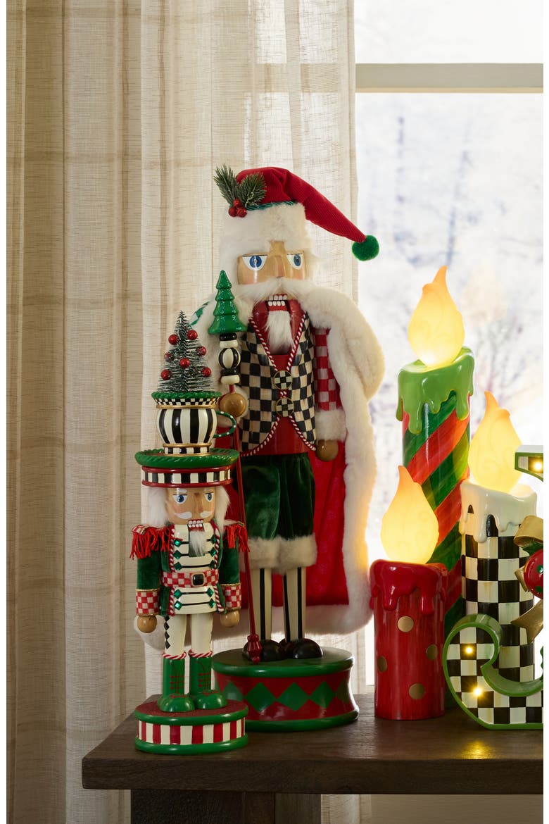 Check It Out Nutcracker, Alternate, color, RED