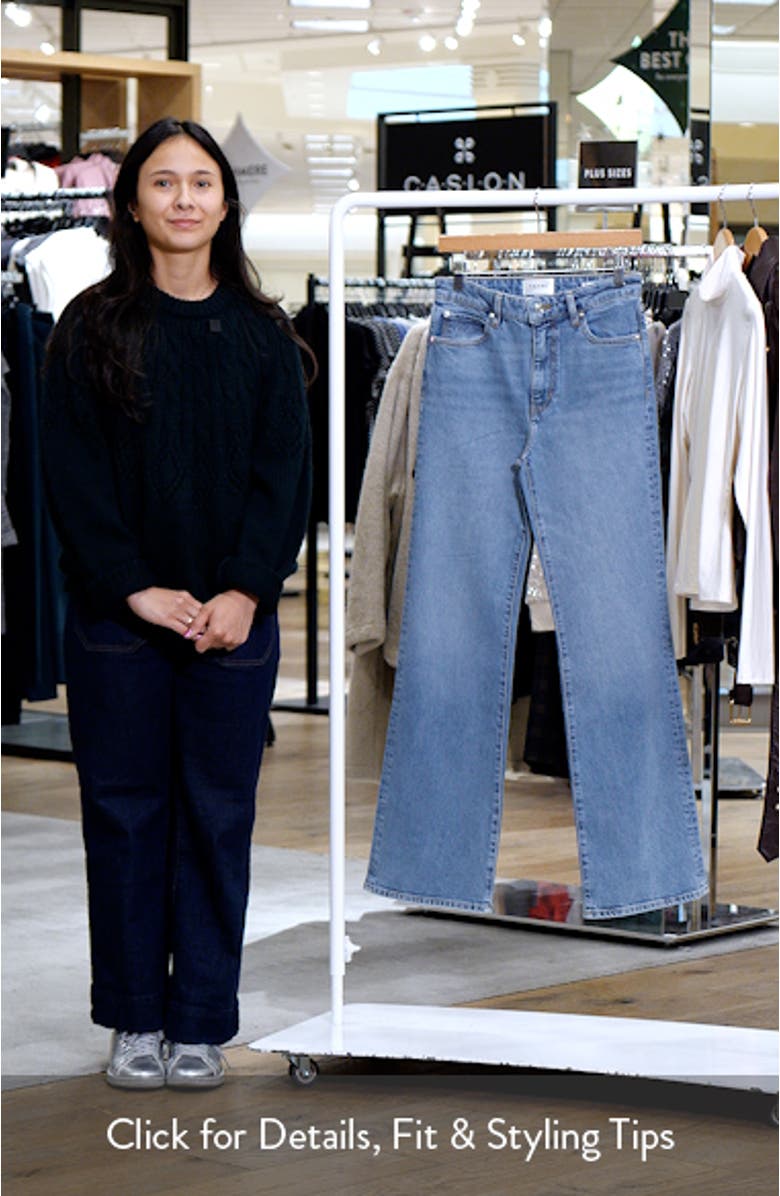 The Arrow Bootcut Jeans, sales video thumbnail