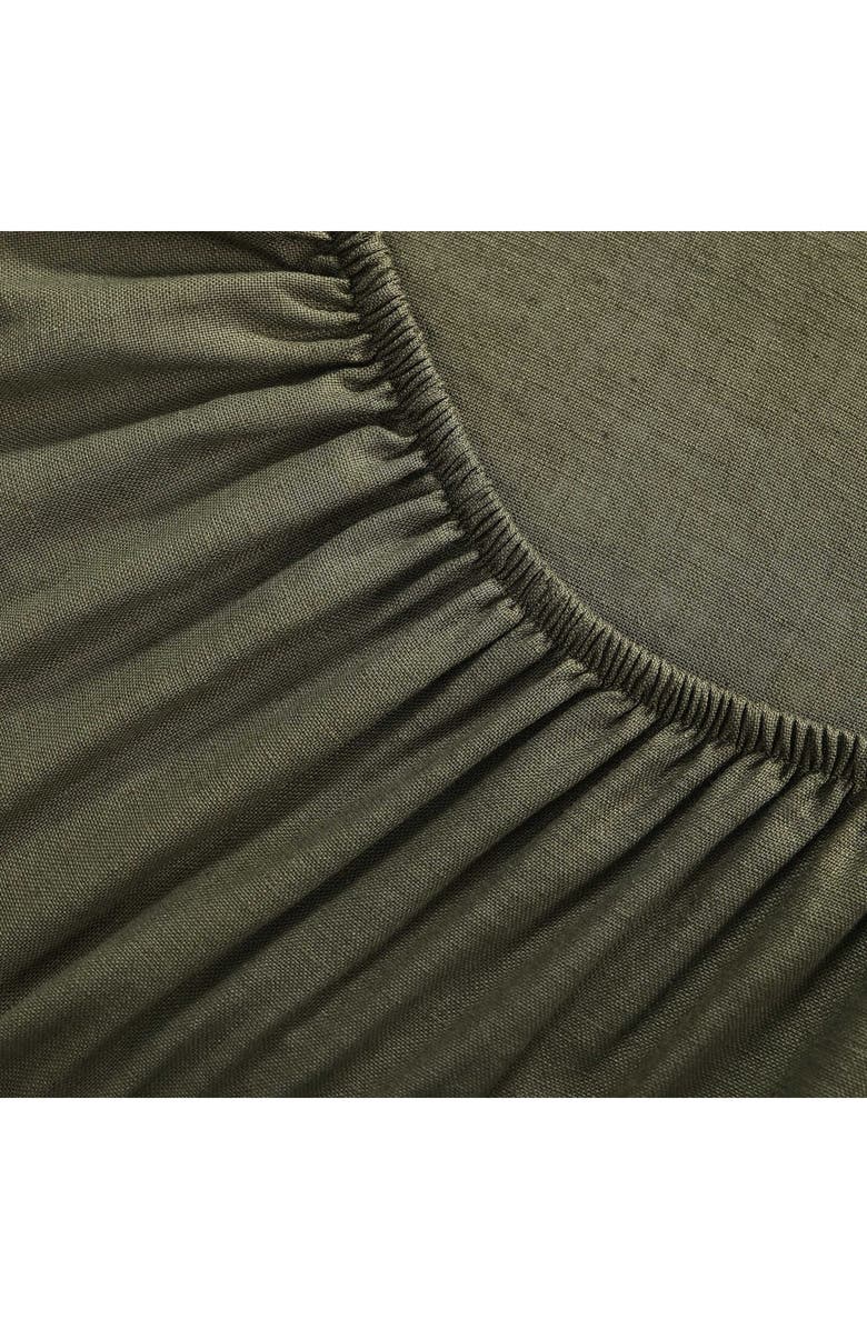 Calvin Klein Soho Cotton Sheet Set, Alternate, color, Dark Green