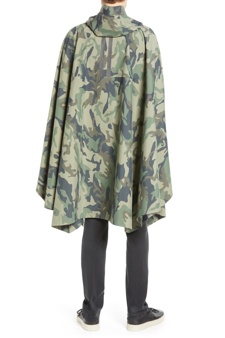 Classic Fit Camo Field Poncho, Alternate, color, CANADA GOOSE CAMO