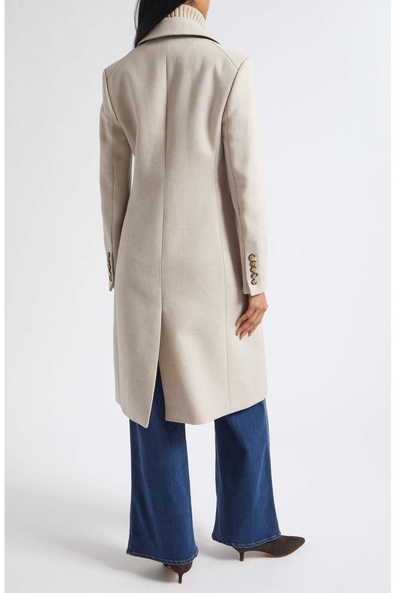 Stryder Double Breasted Dickey Coat, Alternate, color, OYSTER MELANGE