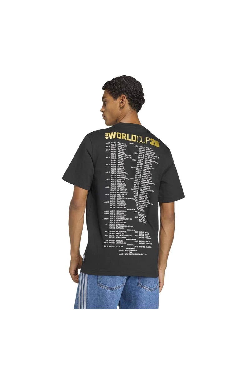 adidas Men's adidas Black 2026 FIFA World Cup Tour T-Shirt, Alternate, color, Black