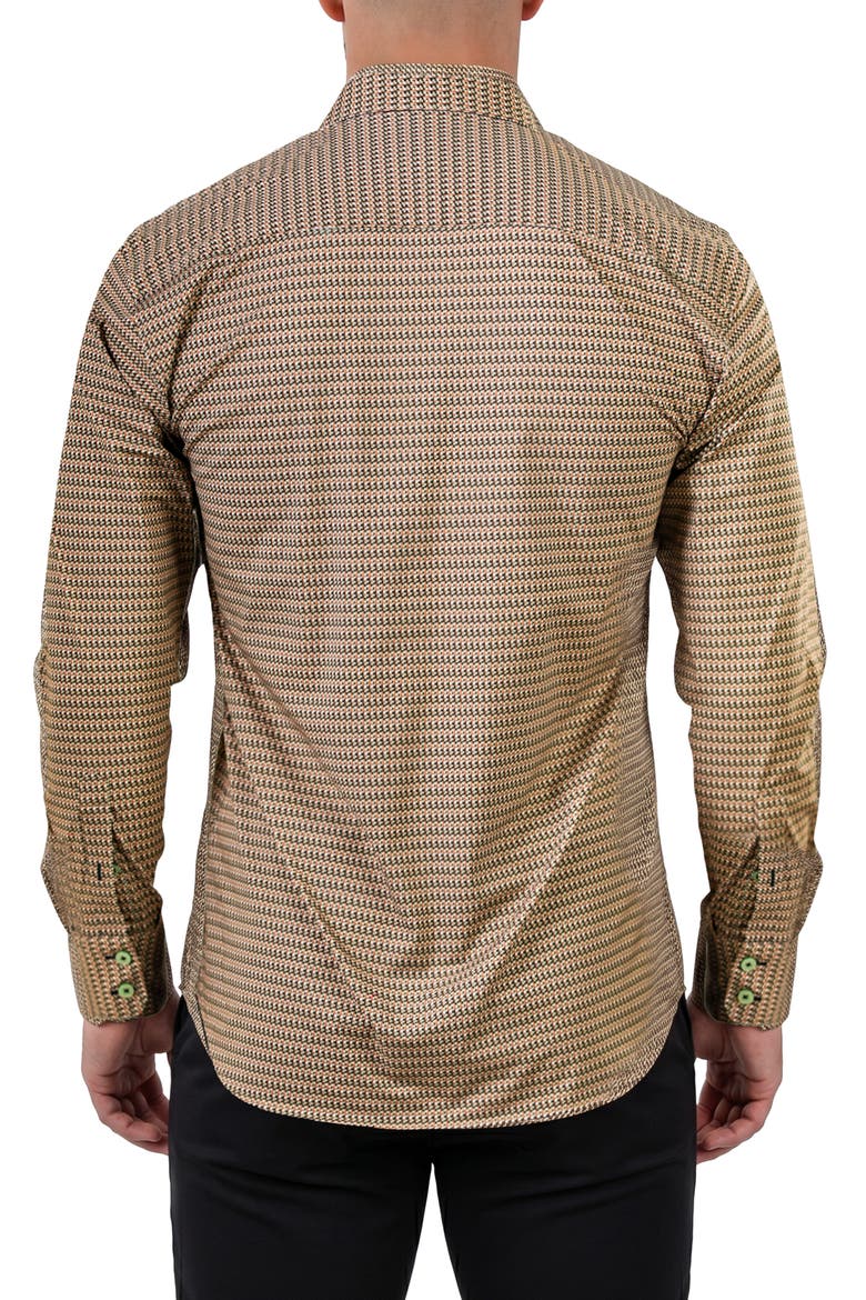 Einstein Long Sleeve OoohCotton Performance Shirt, Alternate, color, BROWN