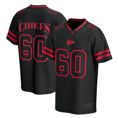 Men's Fanatics Black Kansas City Chiefs After Hours Fashion Mesh Top