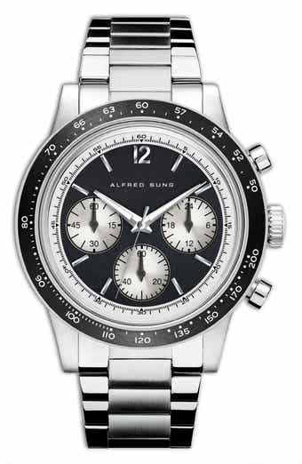 Alfred Sung Chronograph II Bracelet Strap Watch, 44mm