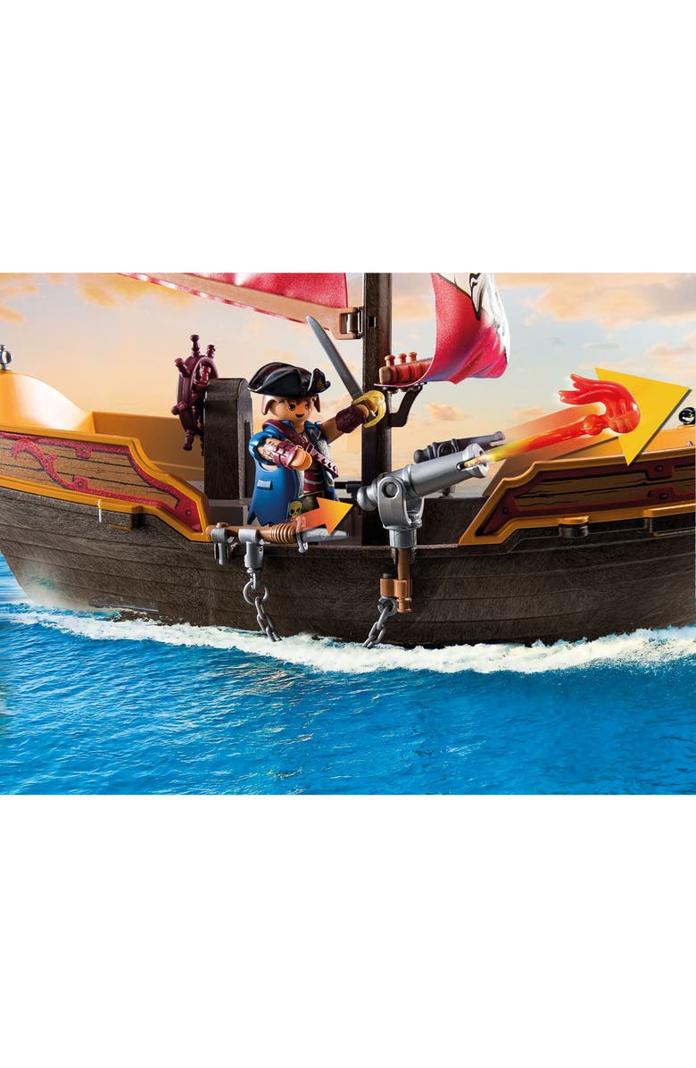 PLAYMOBIL Pirate Ship Playset, Alternate, color,