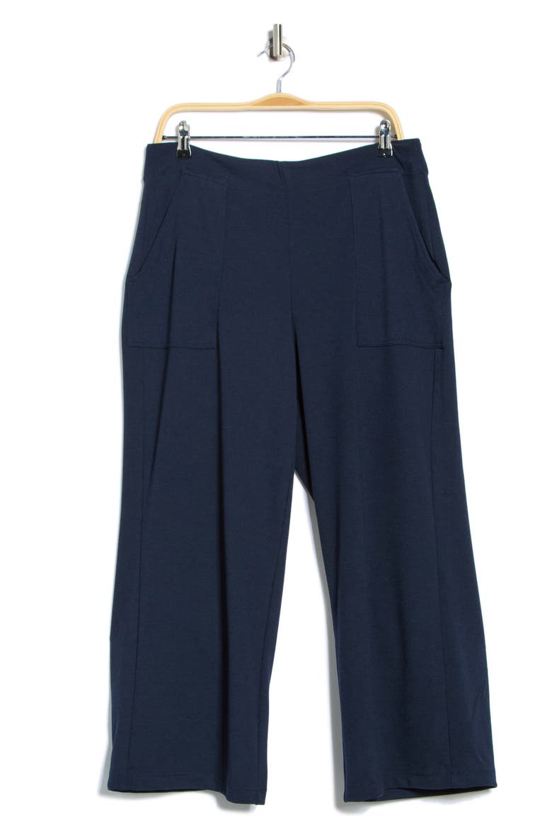 Crop Wide Leg Pants, Alternate, color, DARK NAVY