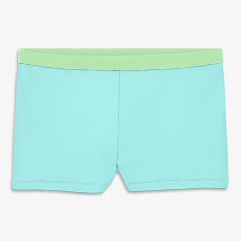 Kids Swim Shortie In Slid (Toddler, Little Kid, Big Kid)