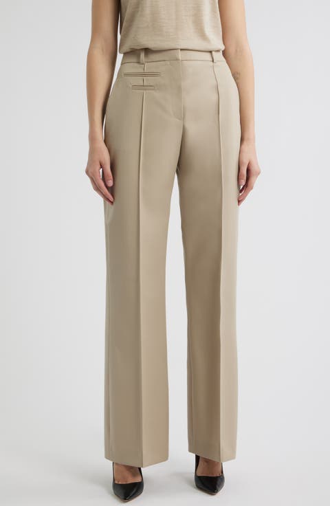 Women's 100% Wool Wide-Leg Pants | Nordstrom