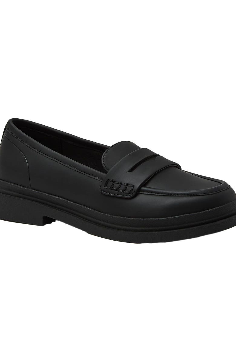 Lands' End All Weather Slip On Penny Loafers, Main, color,