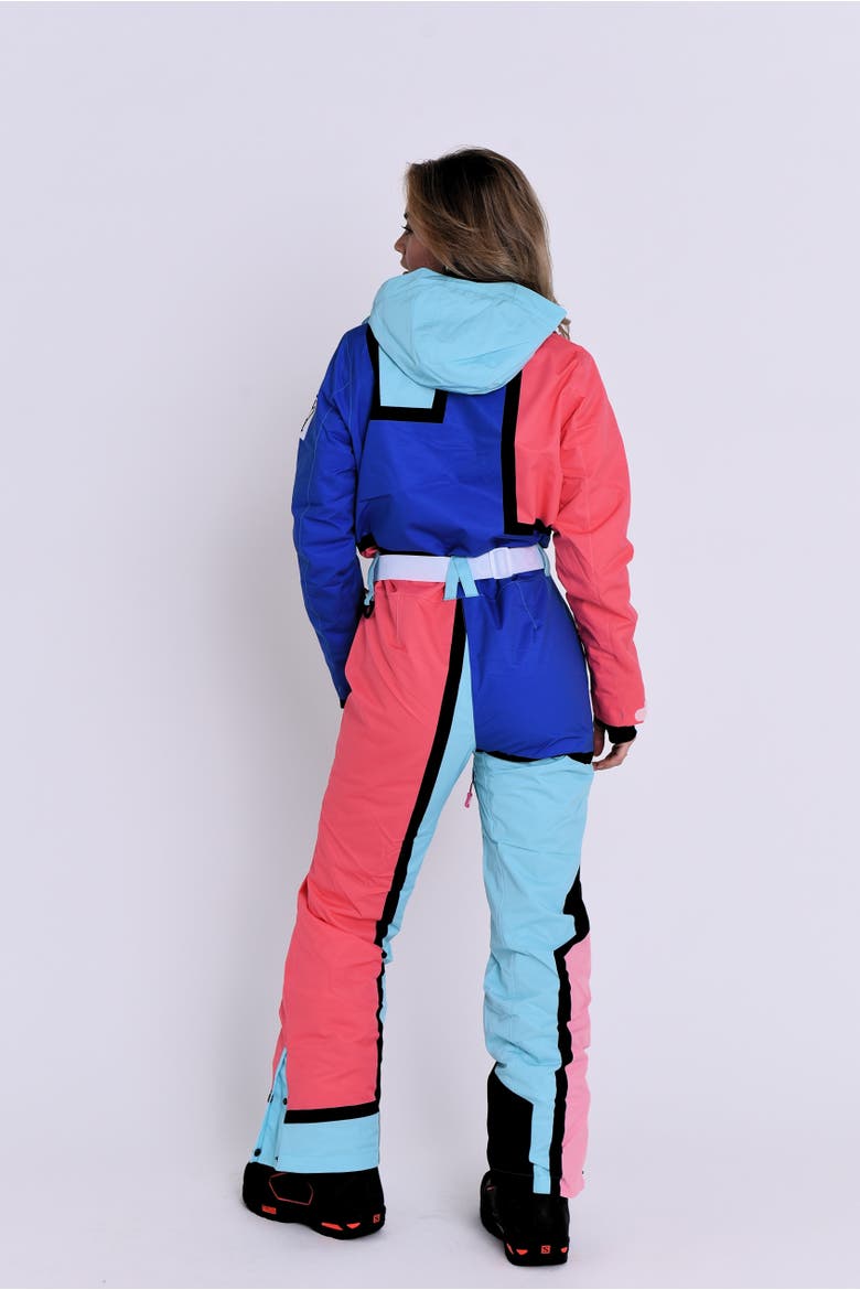 Penfold x OOSC Women's Ski Suit, Alternate, color, Color-blocked panels of