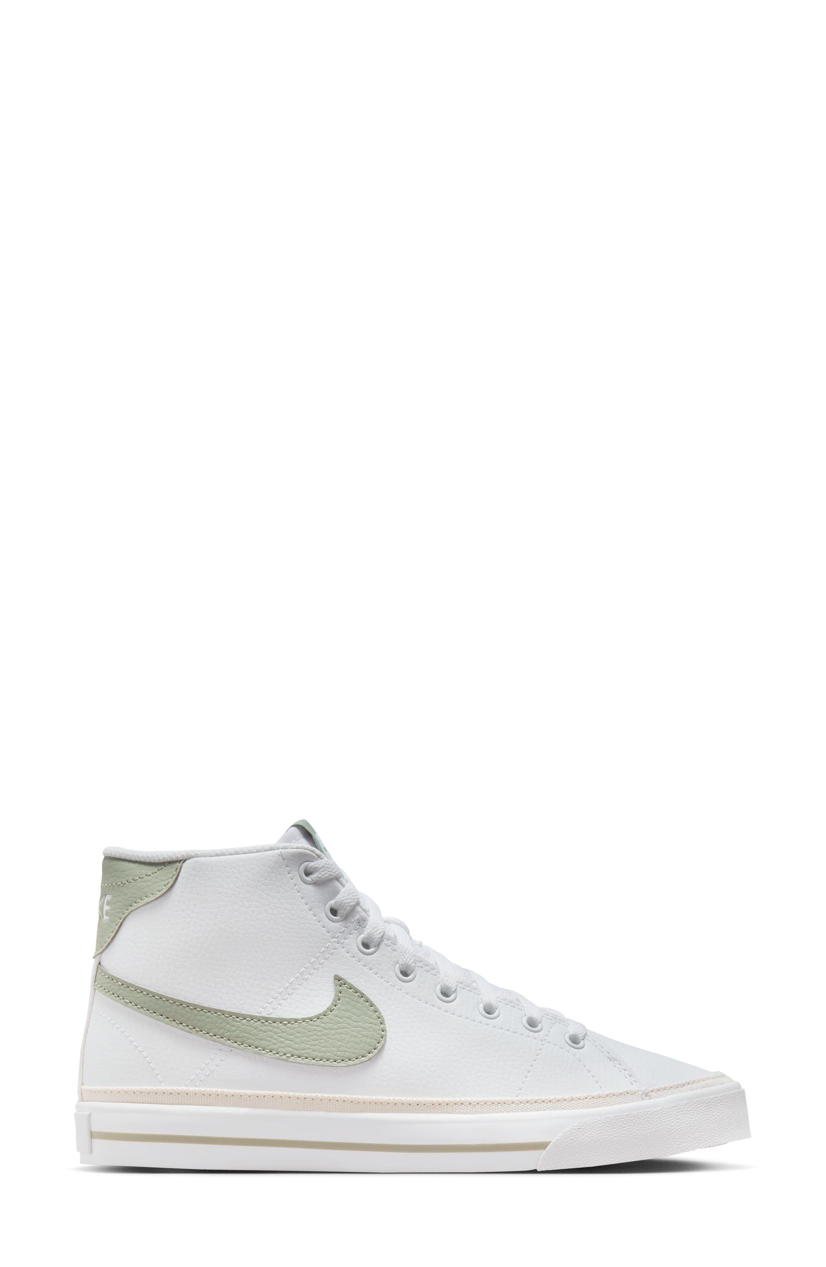 Court Legacy Mid Top Sneaker, Alternate, color, WHITE/ JADE/ PHANTOM