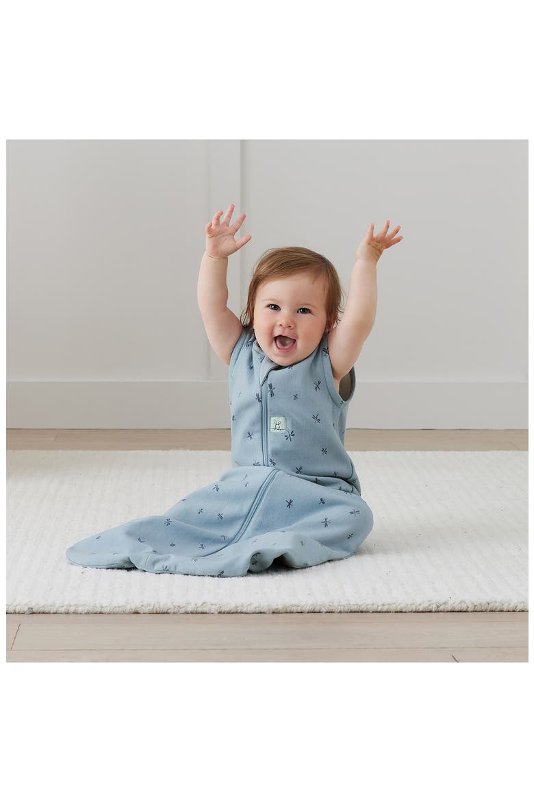 1.0 Tog Organic Wearable Blanket, Alternate, color, DRAGONFLIES