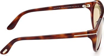 Rex-02 57mm Aviator Sunglasses