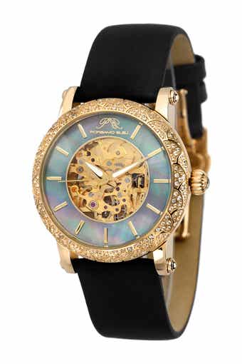 Women's Liza Topaz Stone Automatic Watch, 38mm x 44mm