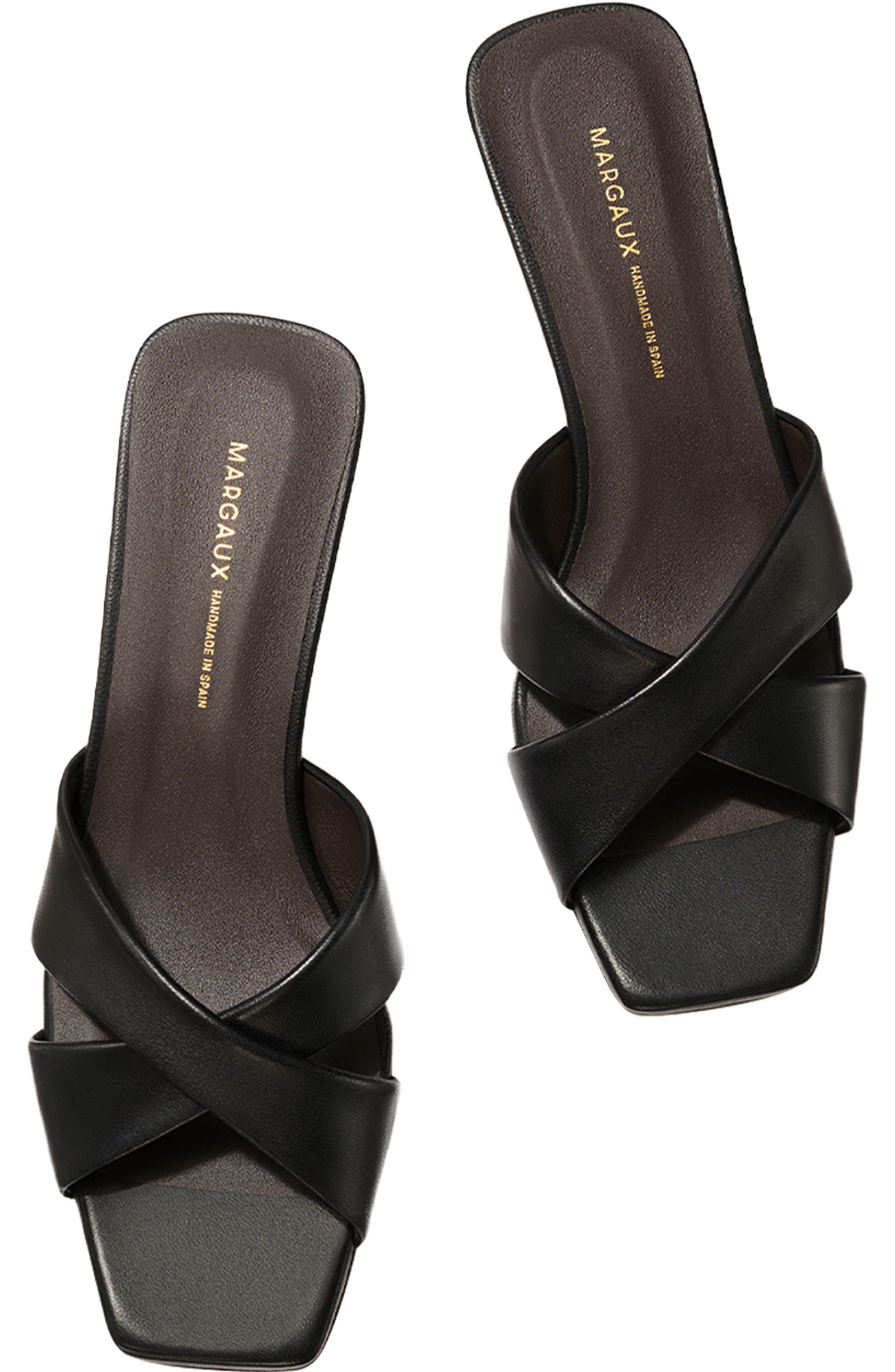 MARGAUX The Selene 50 Sandal, Alternate, color, Black Nappa
