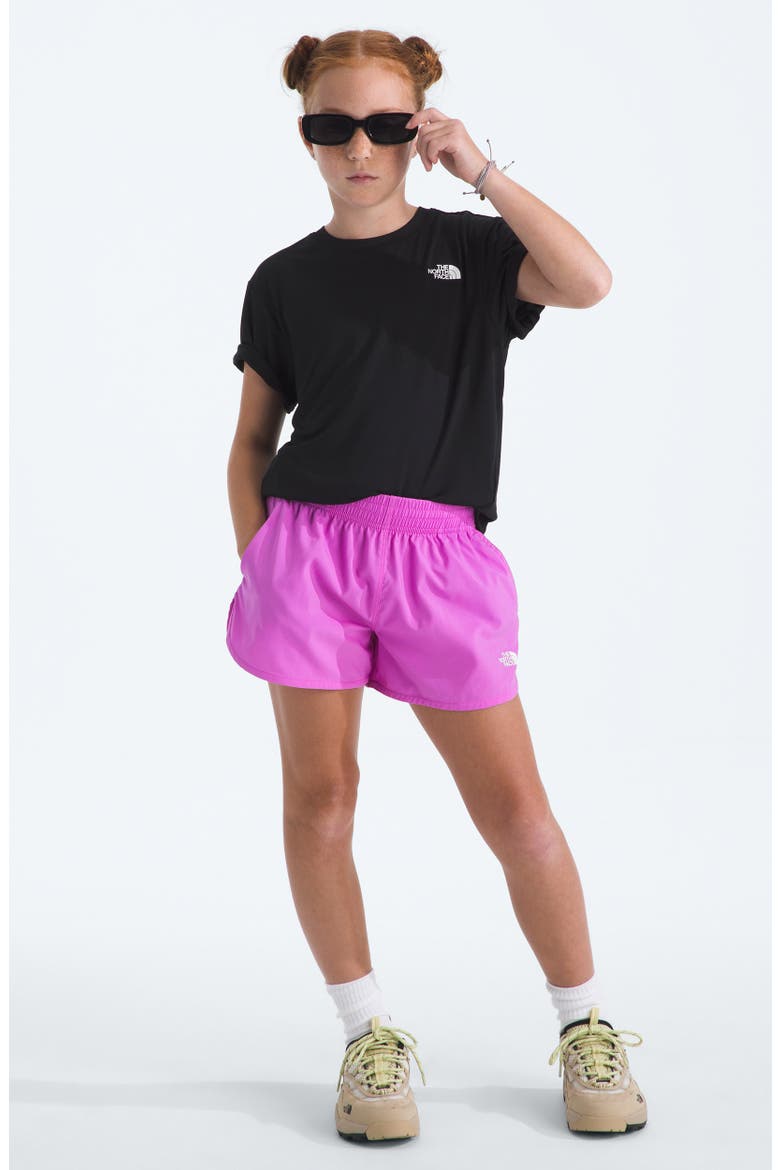 Kids' Flex Woven Shorts, Alternate, color, VIOLET CROCUS