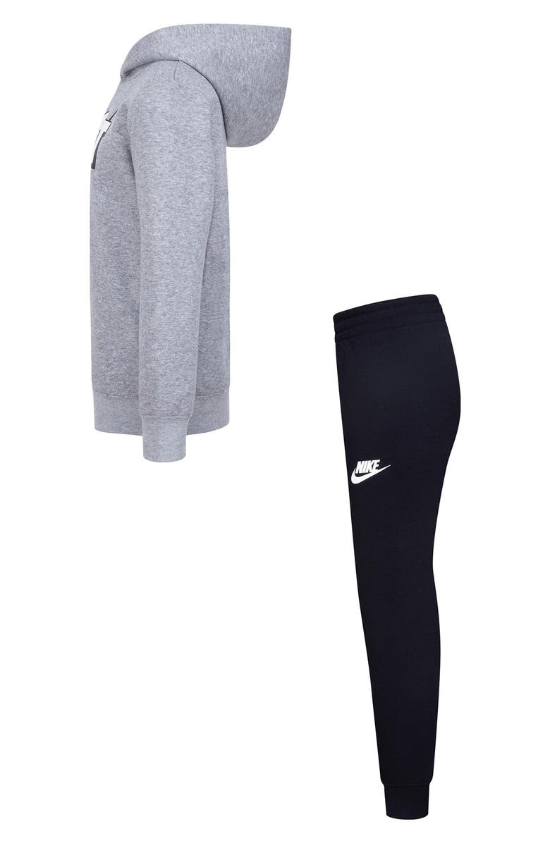 Nike Kids' Just Do It Pullover Hoodie & Joggers Set, Alternate, color, Black