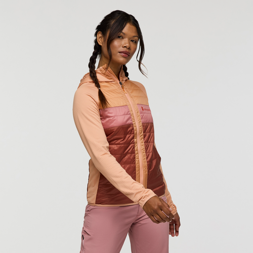 Cotopaxi-amigos-24 Capa Hybrid Insulated Hooded Jacket In Pink