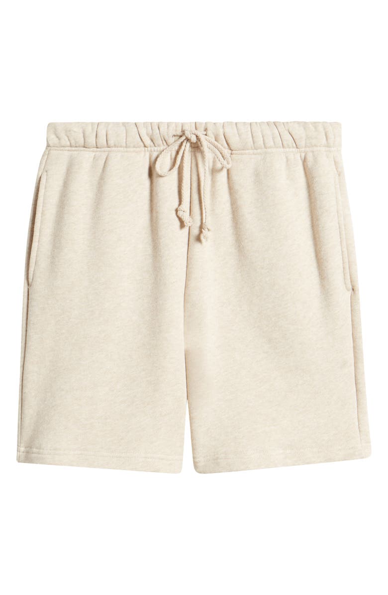 Elwood Core Organic Cotton Brushed Terry Sweat Shorts, Alternate, color, Vintage Oatmeal