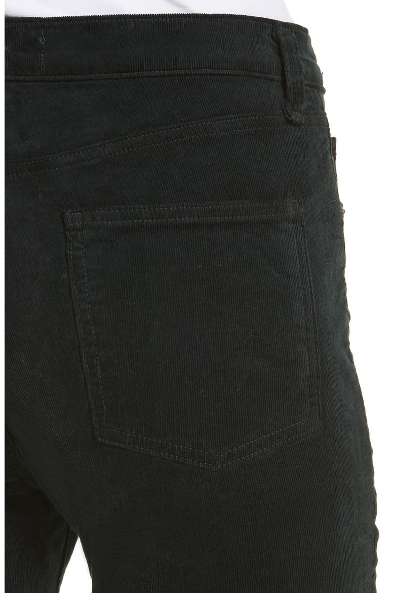 Kate Corduroy Skinny Jeans, Alternate, color, FOREST GREEN