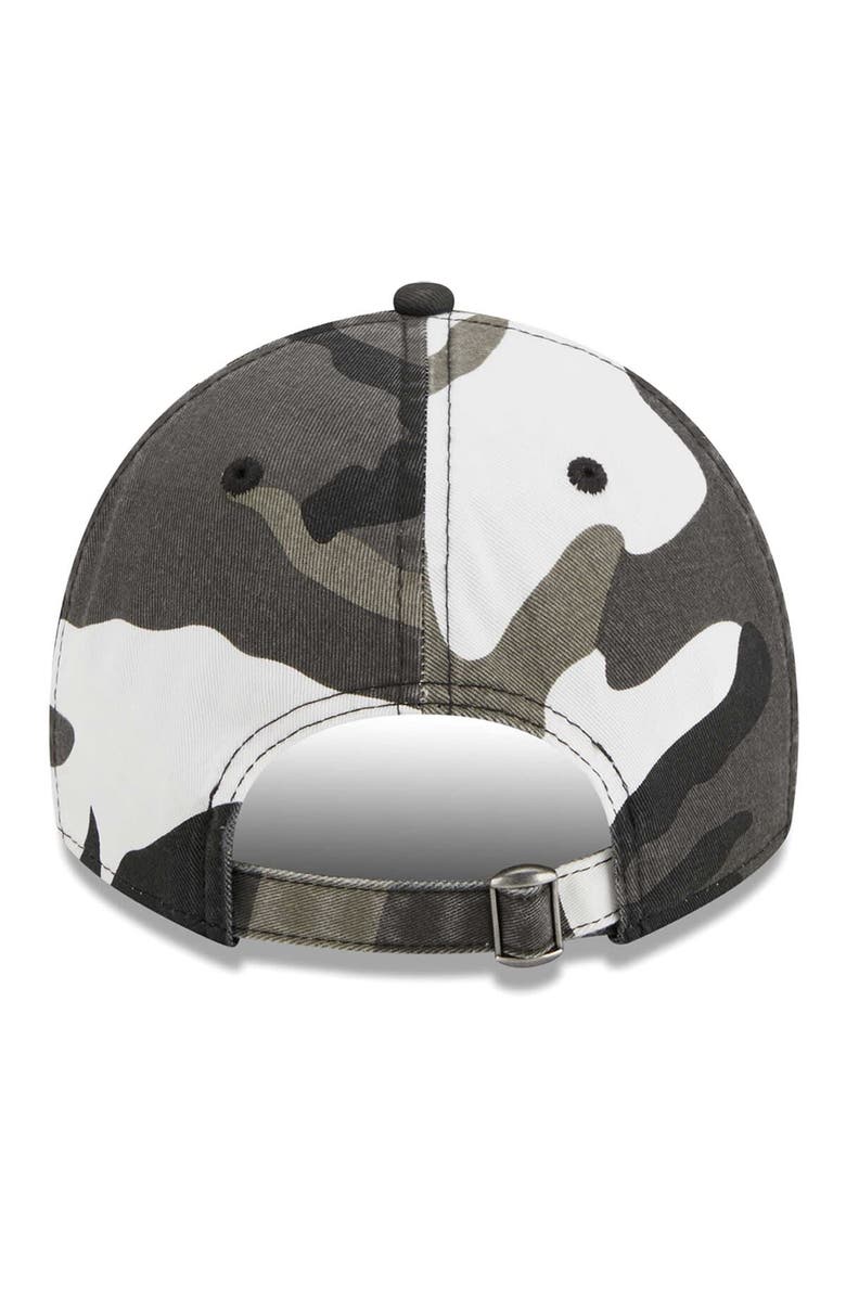 New Era Men's New Era Camo Chicago Cubs Black Camo 9TWENTY Adjustable Hat, Alternate, color, 