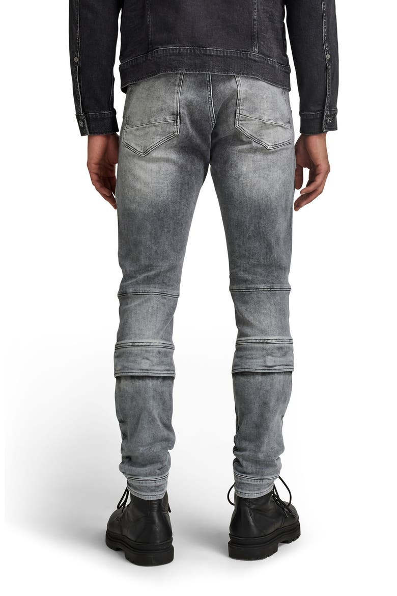 Airblaze 3D Cargo Skinny Jeans, Alternate, color, FADED SEAL GREY