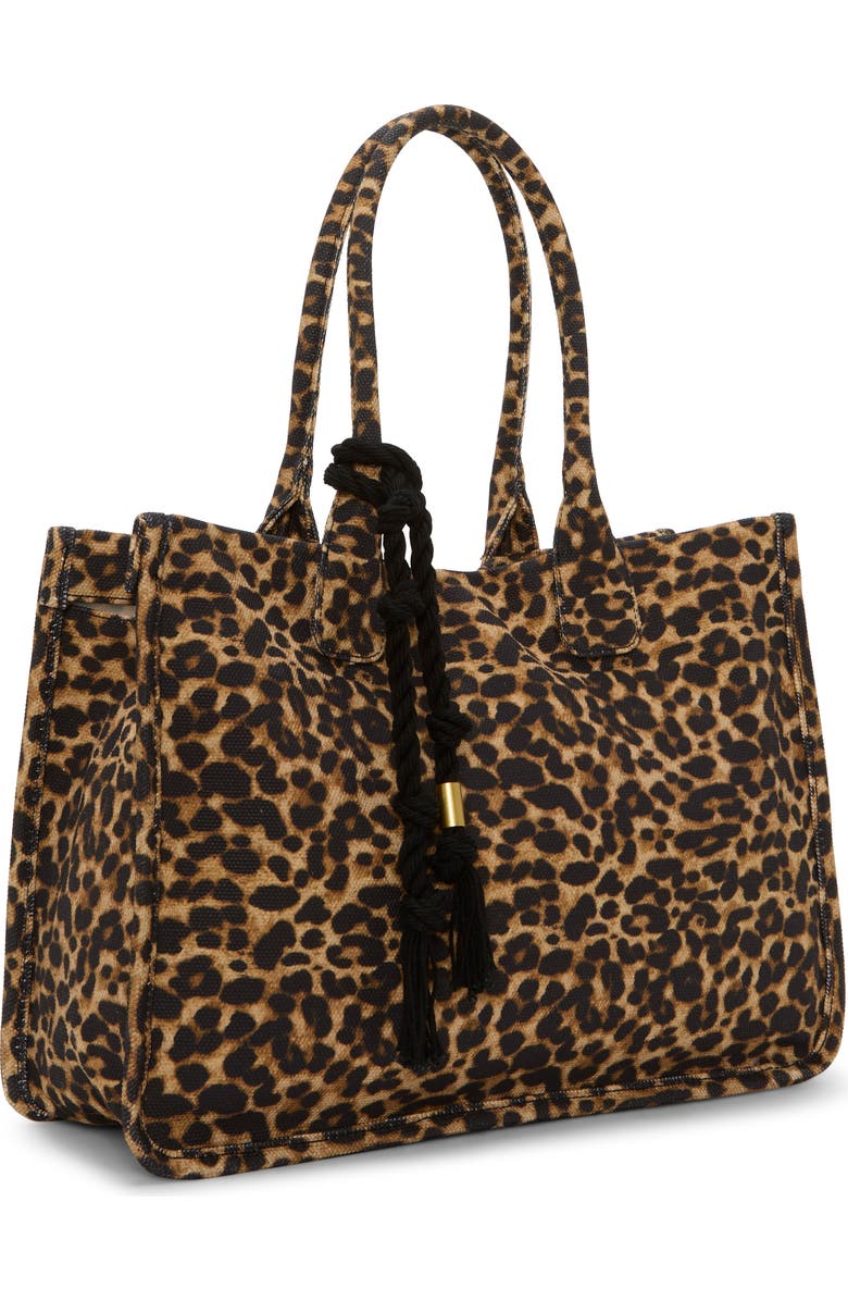 Vince Camuto Orla Canvas Tote, Alternate, color, Spice
