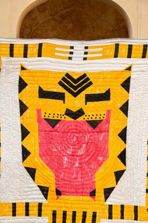 Cqc La Tiger Quilt In Multi