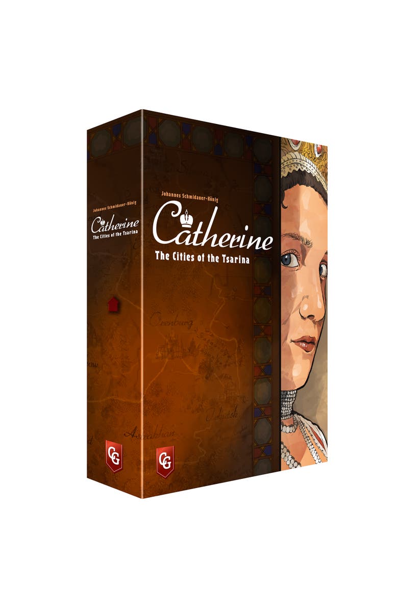 Capstone Games Catherine, Cities Of The Tsarina Board Game, 14+, Main, color, Multicolored