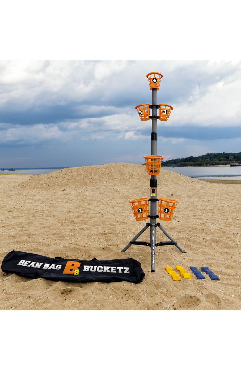 B3 Sport Games Bean Bag Bucketz Outdoor Backyard Game, Alternate, color, Multicolored