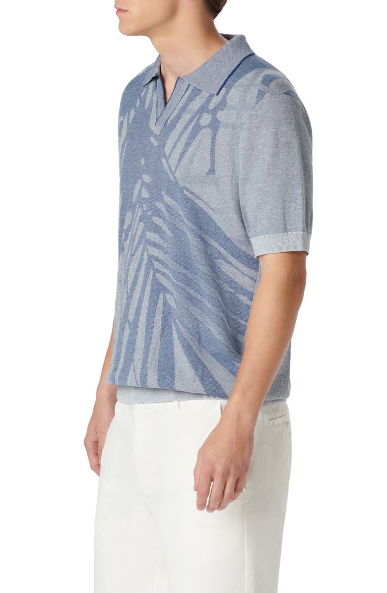 Bugatchi Johnny Collar Polo, Alternate, color, Slate