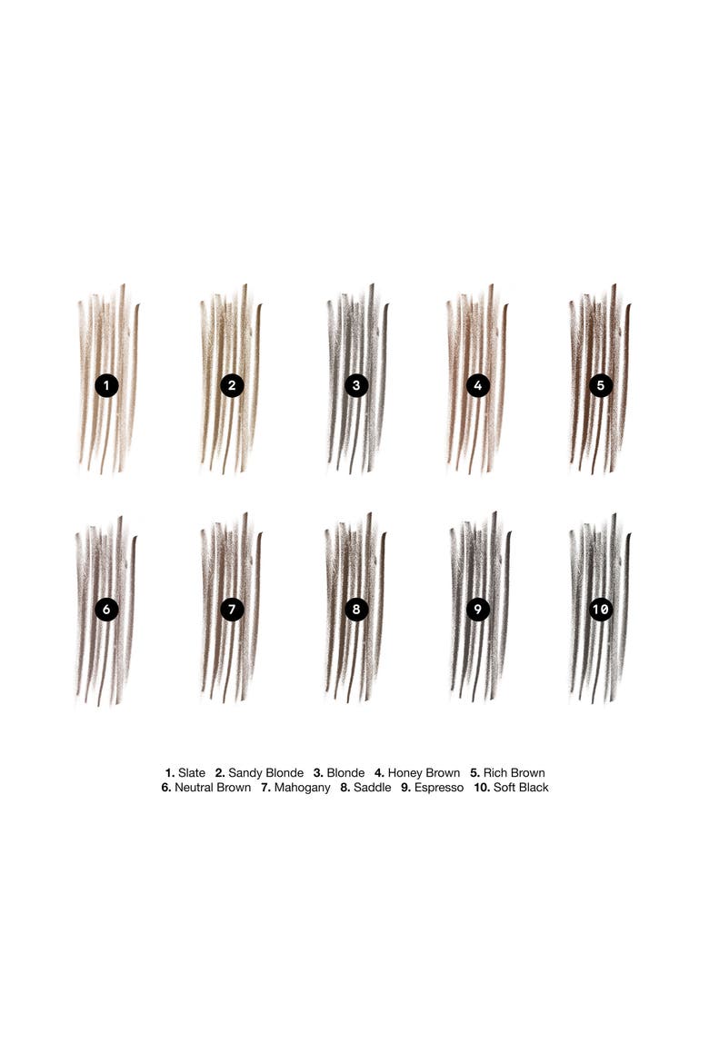 Micro Eyebrow Pencil, Alternate, color, SOFT BLACK