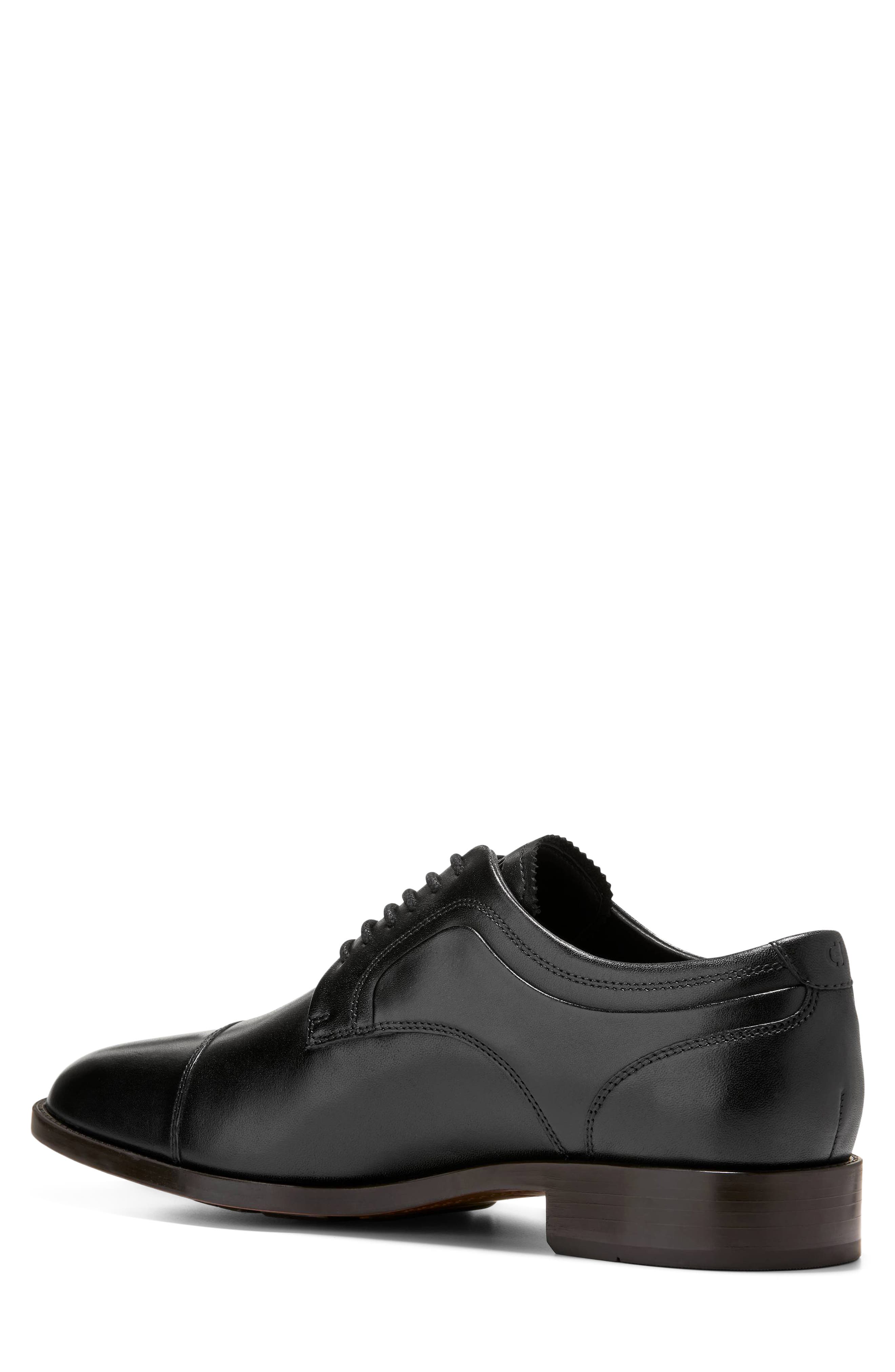 Barton Grand Cap Toe Derby, Alternate, color, BLACK / DEMITASSE