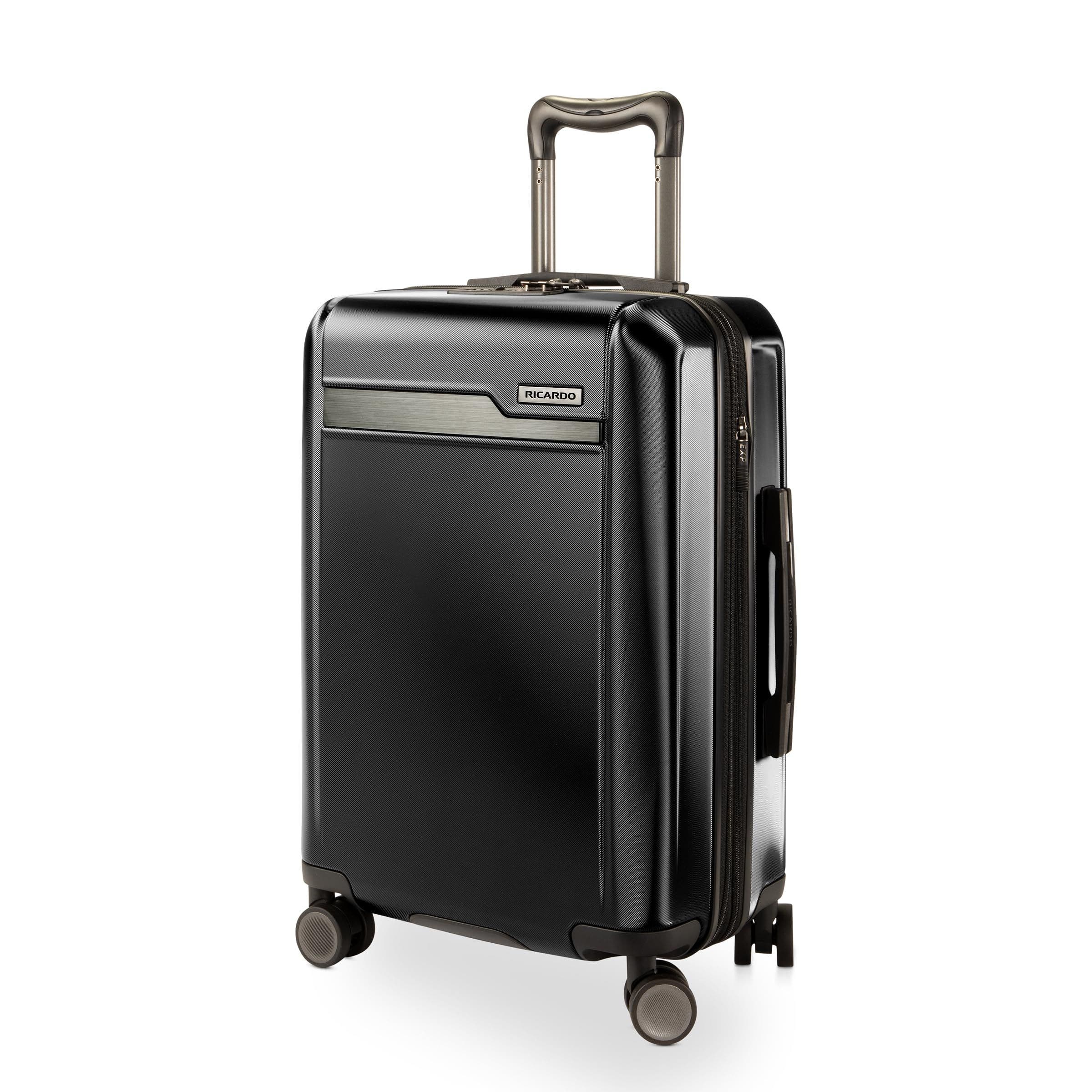 Ricardo Beverly Hills Brentwood Hardside 21" Expandable Carry-on Luggage, Main, color, Onyx