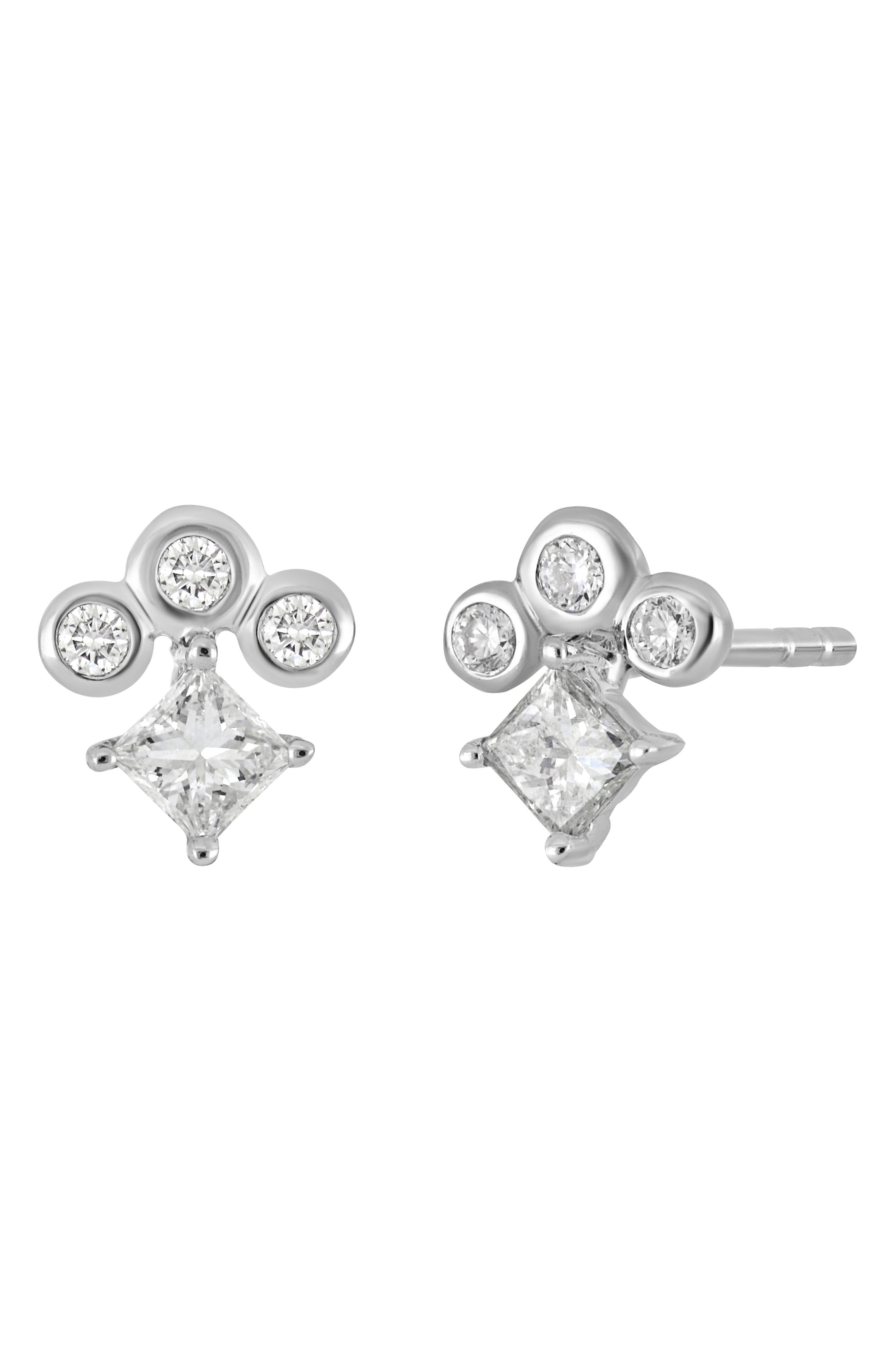 Bony Levy Monaco Diamond Stud Earrings